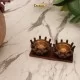 جاشمعی دست ساز مروارید دوتایی تاراکو دکور